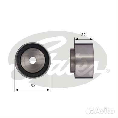 Направляющий ролик привода грм powergrip