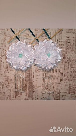 Ободок, резинки, заколки для волос ручной работы