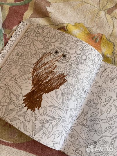 Книга раскраска антистресс