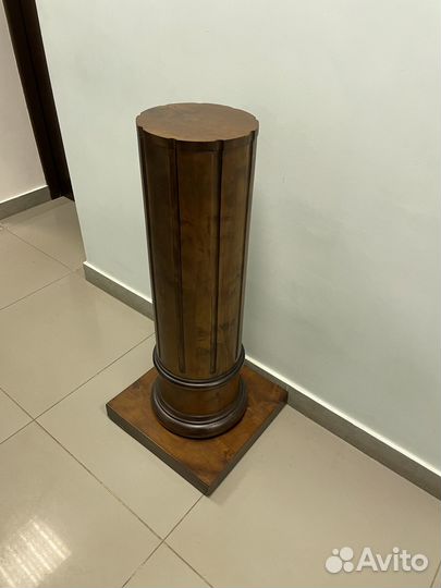 Стойка антикварная под цветы, дерево