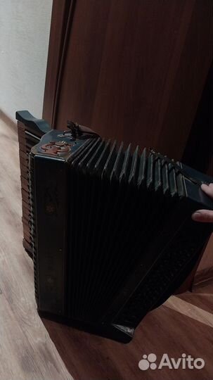 Гармонь аккордеон Германия трофейная