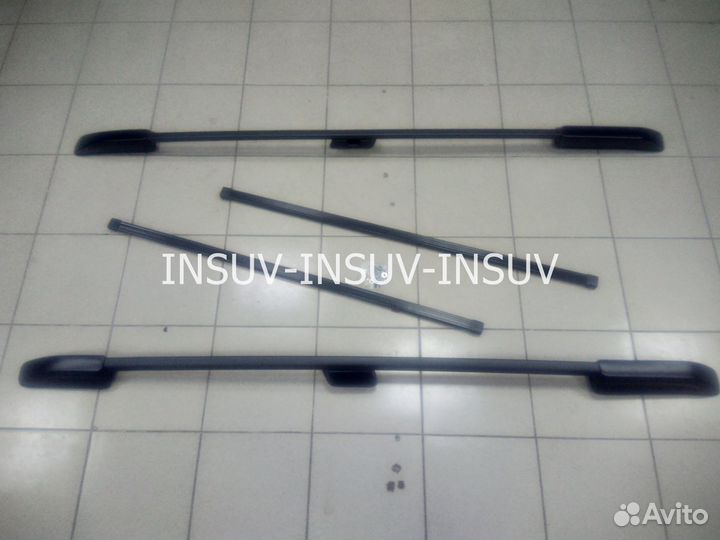 Рейлинги Нива 2131 (5d) с поперечинами (черный) VM