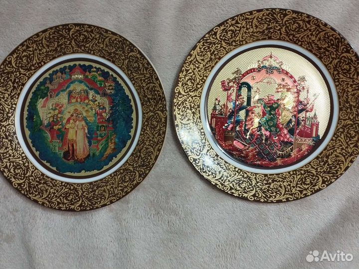 Тарелка декоративная керамика