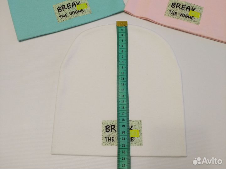 Шапочка для девочки 5-15 лет. Новая