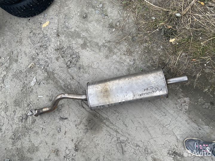 Банка глушителя Калина хэтчбек
