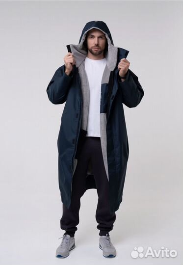 Парка Тортуга TeamLine Dark Blue/Light Grey, L