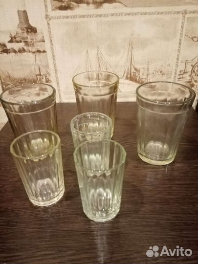 Стопки и стаканы г раненые СССР