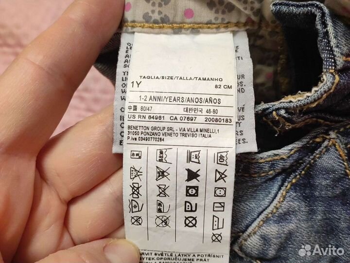 Джинсовый сарафан для девочки