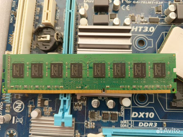 AMD FX 8320E + 8 GB RAM + gigabyte мат. плата