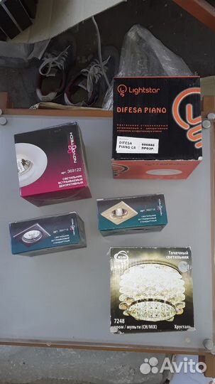 Светильники потолочные (новые)