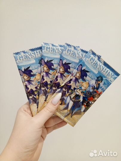 Коллекционные карточки genshin impact