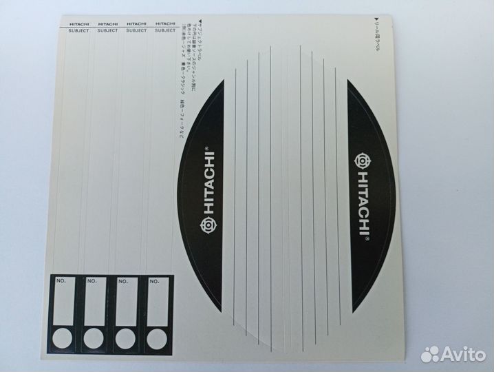 Лента магнитофонная Hitachi,Maxell, CO-OP