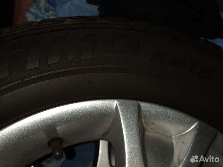 Комплект колес оригинал R15 литые VAG skoda