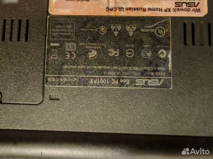 Нетбук asus eee pc 1001 px