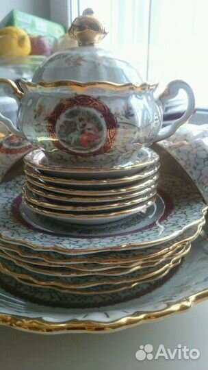 Чайный сервиз Мадонна, ГДР, 1957 г