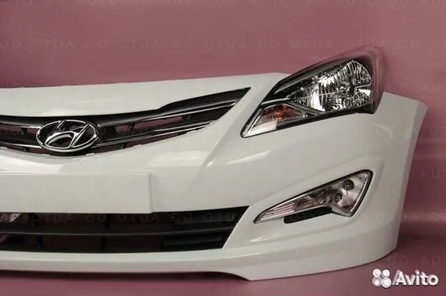 Фара Бампер Капот Крыло в Цвет Hyundai Solaris