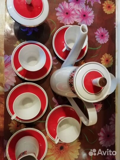 Кофейный сервиз Freiberger Гдр