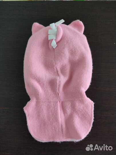 Шапка шлем для девочки