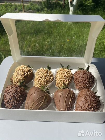 Клубника в бельгийском шоколаде