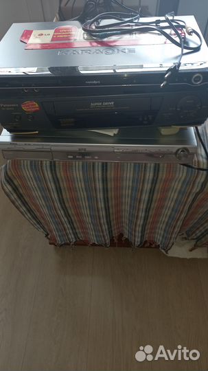 Двд-караоке самбуфер колонки микрофон в наличии бу