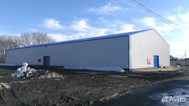 Металлокаркас для строительства ангаров