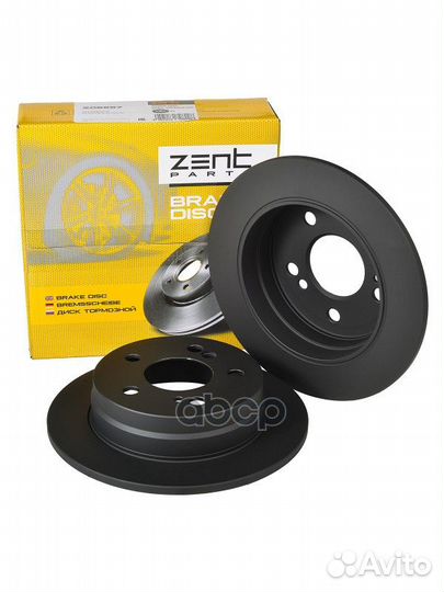 Z06287 диск тормозной задний MB W124/W201 2.0