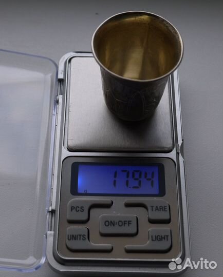 Серебряная стопка 84