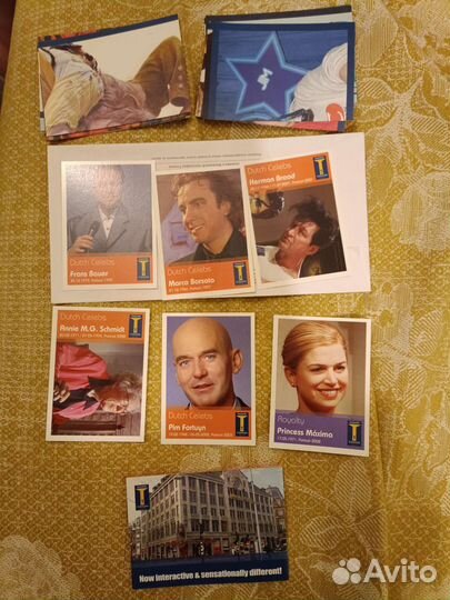 Карточки из музей Мадам Тюссо Амстердам