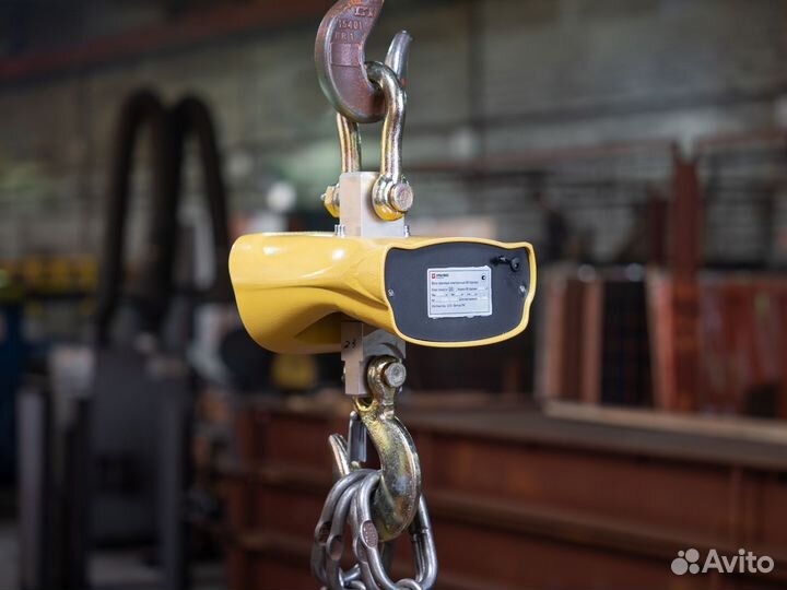 Крановые весы с индикацией на пульте кв-И