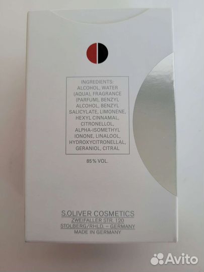 S.Oliver Woman Туалетная вода 30 мл. оригинал