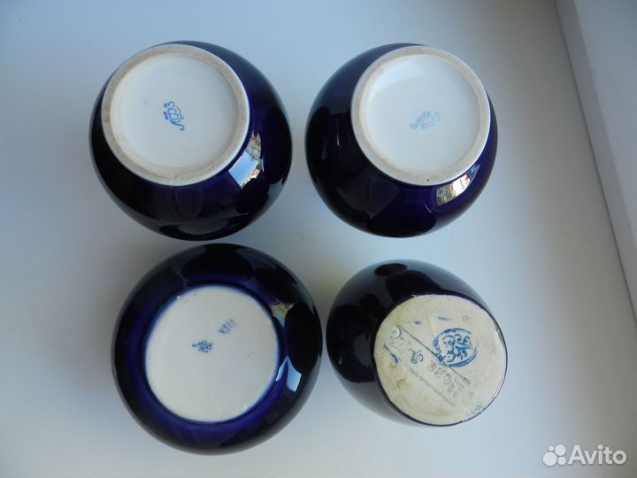 Ваза лфз кобальт