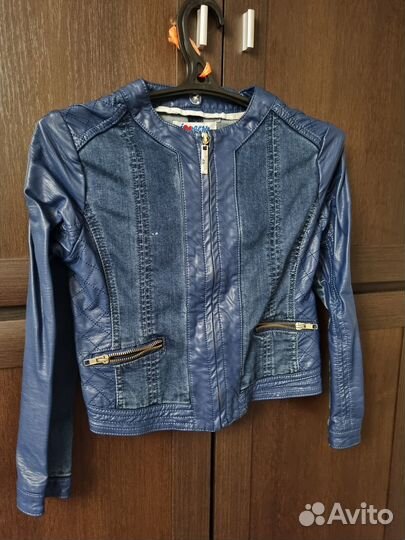 Куртки ветровки для девочки 140-146