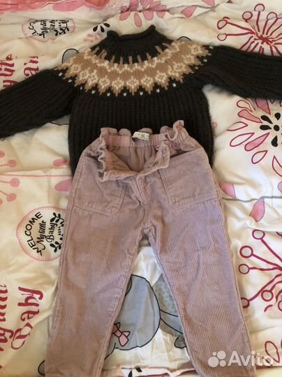 Свитер+теплые штаны Zara