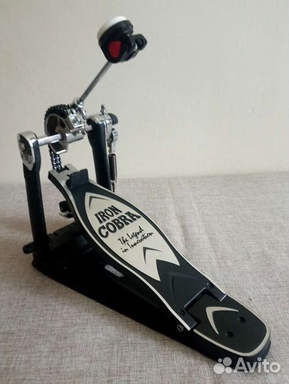 Педаль для барабанов, бас-бочки Iron Cobra реплика