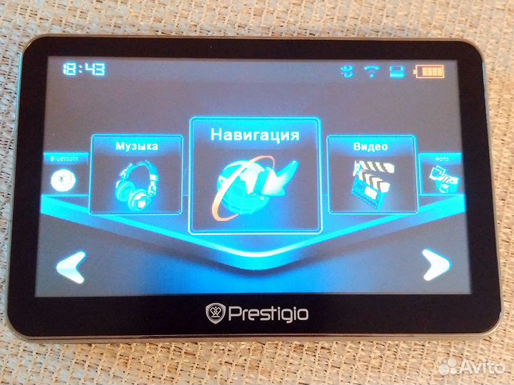 Навигатор Prestigio Geovision 5300 BT
