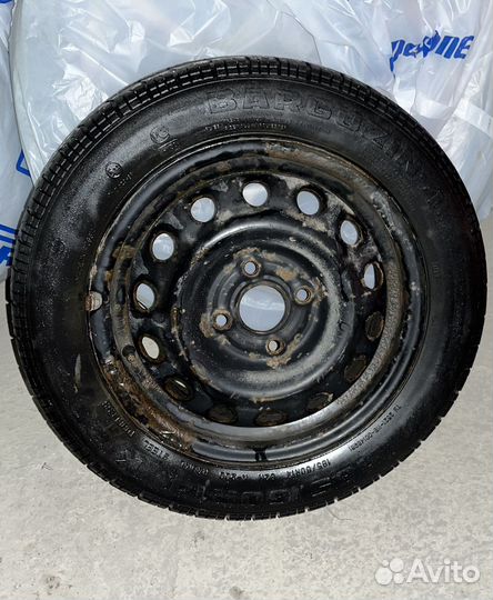 Штампованный диск на Chevrolet Lanos