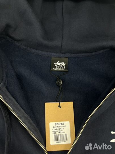 Zip Hoodie Stussy Оригинал