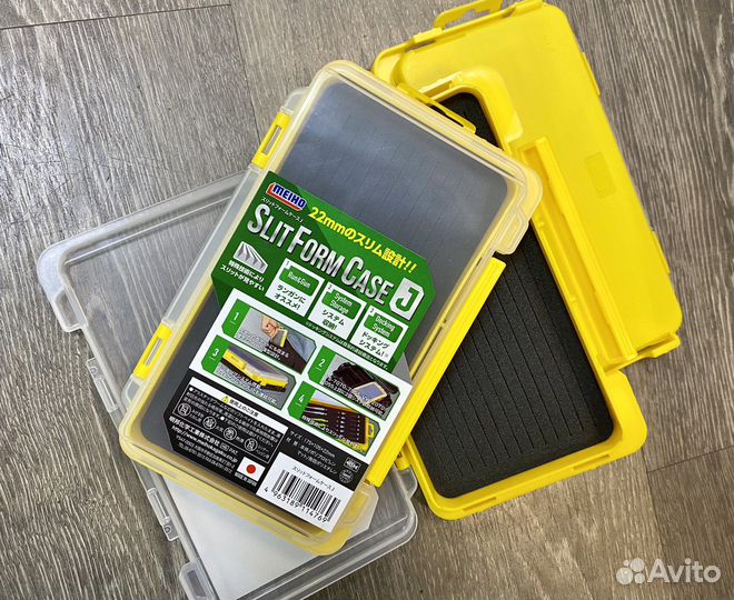 Коробка для приманок Мeiho Slit Form Case J