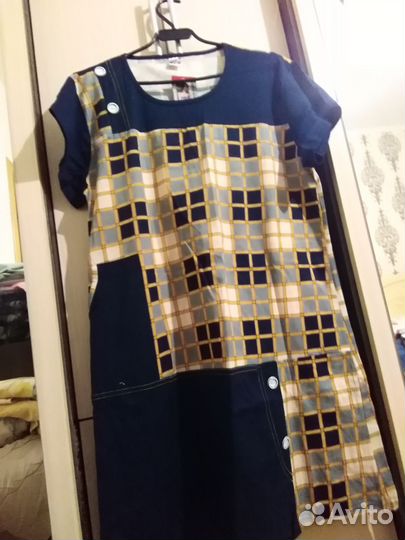 Платье - Туника женская домашняя