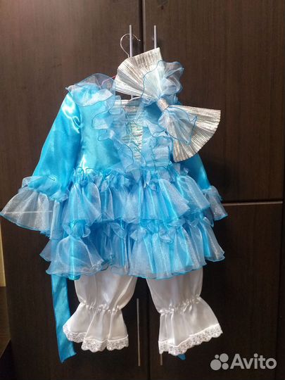 Карнавальный костюм Мальвины для девочки 98