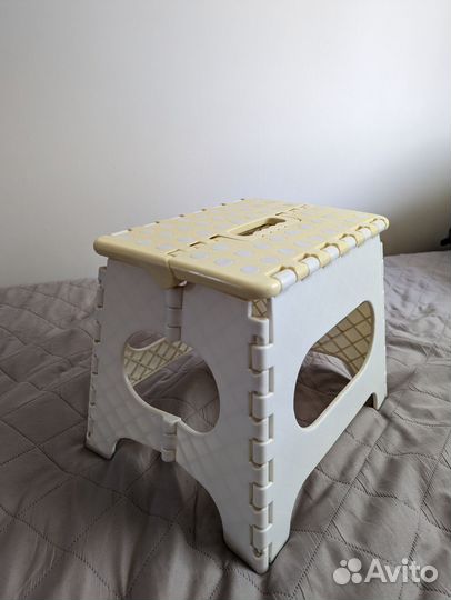 Табурет стул стремянка складной пластик садовый