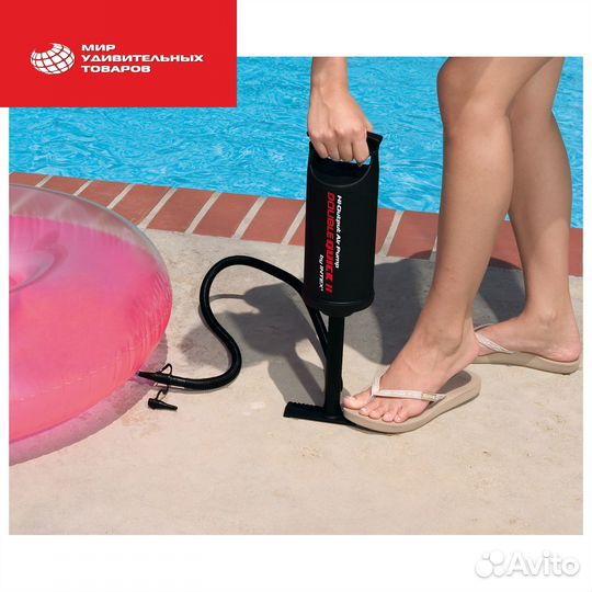 Насос ручной, 36 см, 68614 intex