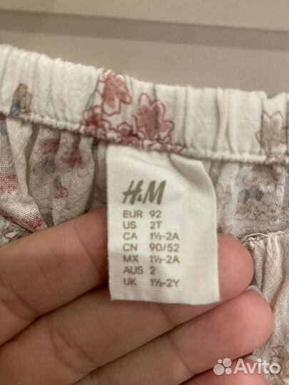 Комбинезон летний H&M для девочки 92р