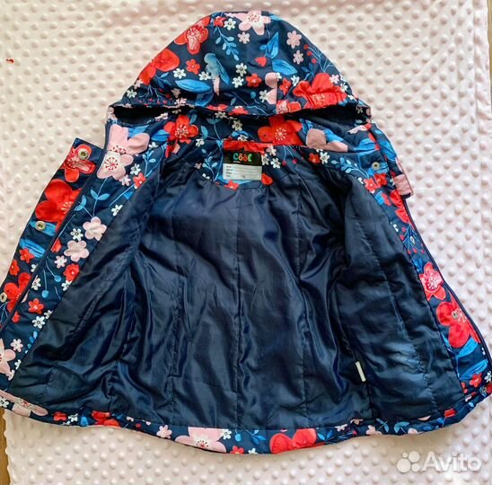 Демисезонный костюм для девочки 110 116