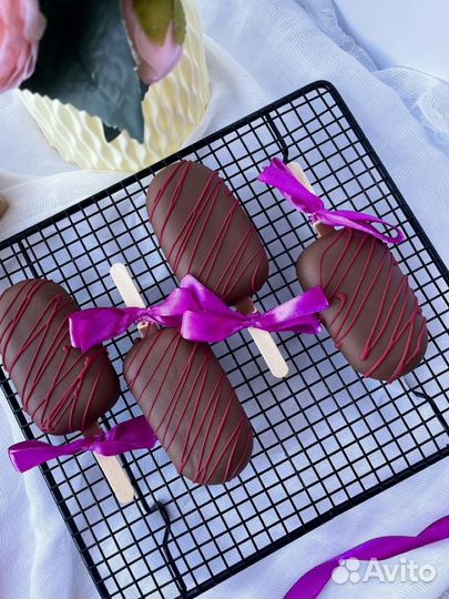 Кейк попсы, эскимо на палочке, пирожное картошка