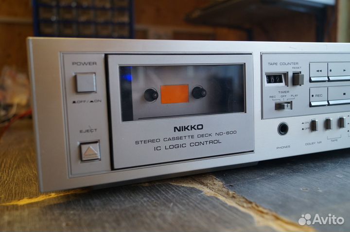 Кассетная дека Nikko ND600 (Япония)