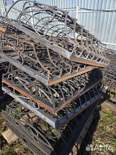 Кованые решетки на окна бу