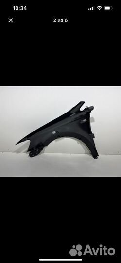 Крыло переднее правое Volkswagen Polo 5 2009-2020