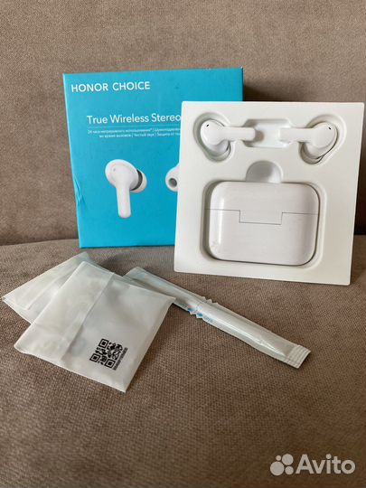 Беспроводные наушники honor choice б/у