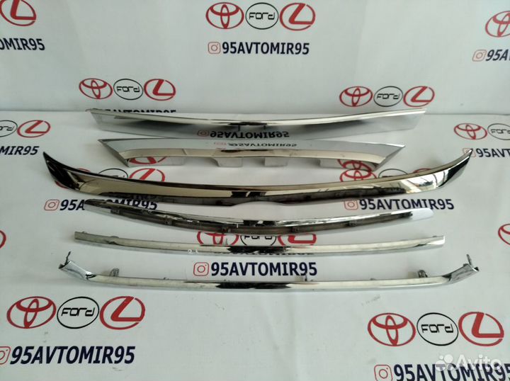 Накладки крышки багажника на разные модели